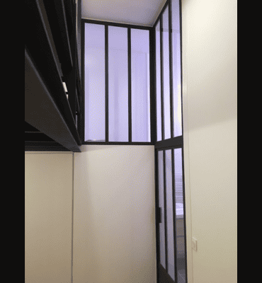 escalier metal aluminium menuiserie montpellier